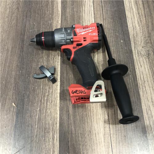 AS-IS Milwaukee FUEL 18V Lithium-Ion Brushless Cordless 1/2 in. Hammer Drill/Driver (Tool-Only)