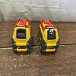 AS-IS DEWALT FLEXVOLT 20V/60V MAX Lithium-Ion 6.0Ah Battery Pack (2 Pack)