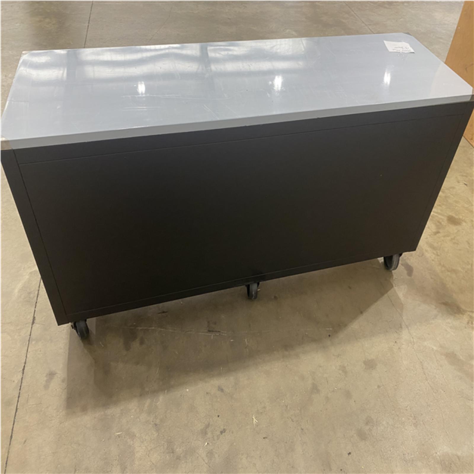 Houston Location - AS-IS home improvement pallet HUSKY 84 IN. 18 DRAWER MOBILE WORK BENCH
