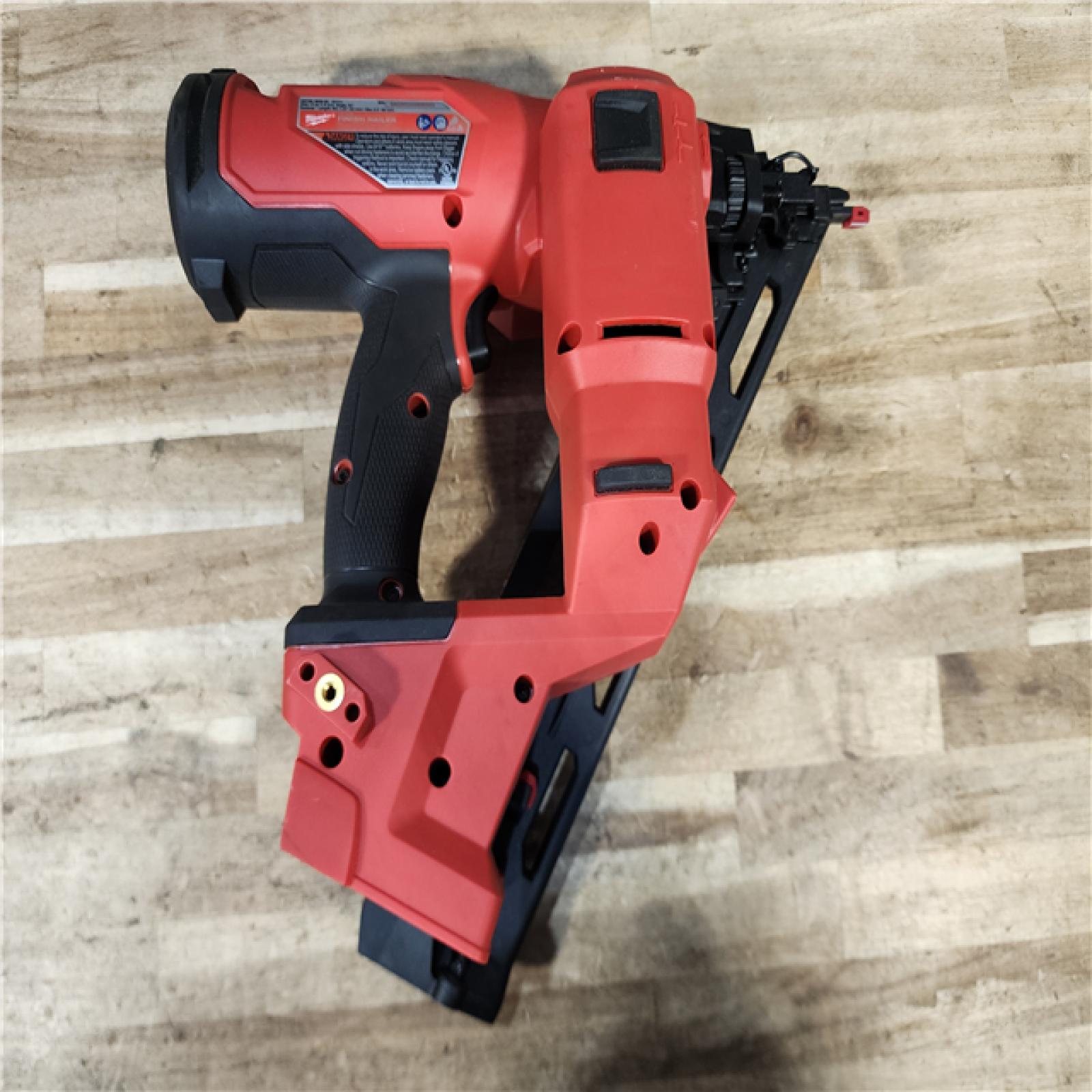 HOUSTON LOCATION - AS-IS (APPEARS LIKE NEW) Milwaukee FUEL 18-Volt Lithium-Ion Brushless Cordless Gen II 15-Gauge Angled Finish Nailer (Tool-Only)