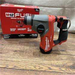 AS-IS M12 FUEL 12V Lithium-Ion Brushless Cordless 5/8 in. SDS-Plus Rotary Hammer Drill (Tool-Only)