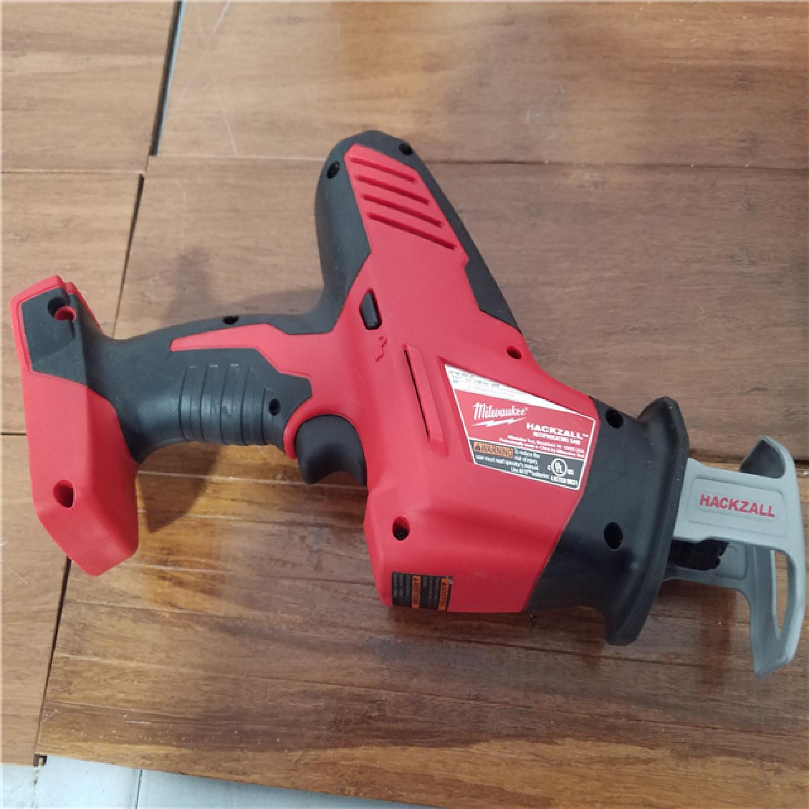 California AS-IS Milwaukee M18 4-Tool Combo Kit  Includes (2) Batteries  Charger and Bag; Appears in Like New Condition