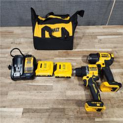 HOUSTON LOCATION - AS - IS DEWALT 2 TOOL COMBO KIT W/ (2) BATTERY & CHARGER