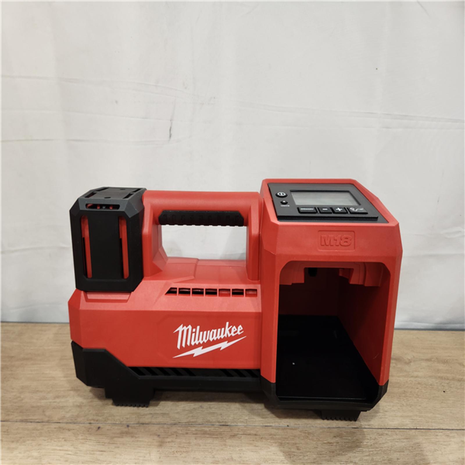 AS-IS- Milwaukee M18 18-Volt Lithium-Ion Cordless Electric Portable Inflator (Tool-Only)