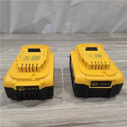 AS-IS DEWALT 20V MAX XR Premium Lithium-Ion 5.0Ah Battery Pack (2 Pack)