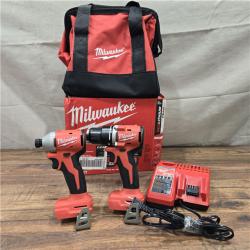 AS-IS Milwaukee M18 Compact Brushless 2-Tool Combo Kit