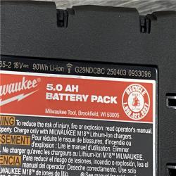 AS-IS Milwaukee FUEL SURGE 18V Lithium-Ion Brushless Cordless 1/4 in. Hex Impact Driver with (2) 5.0 Ah Battery and Charger