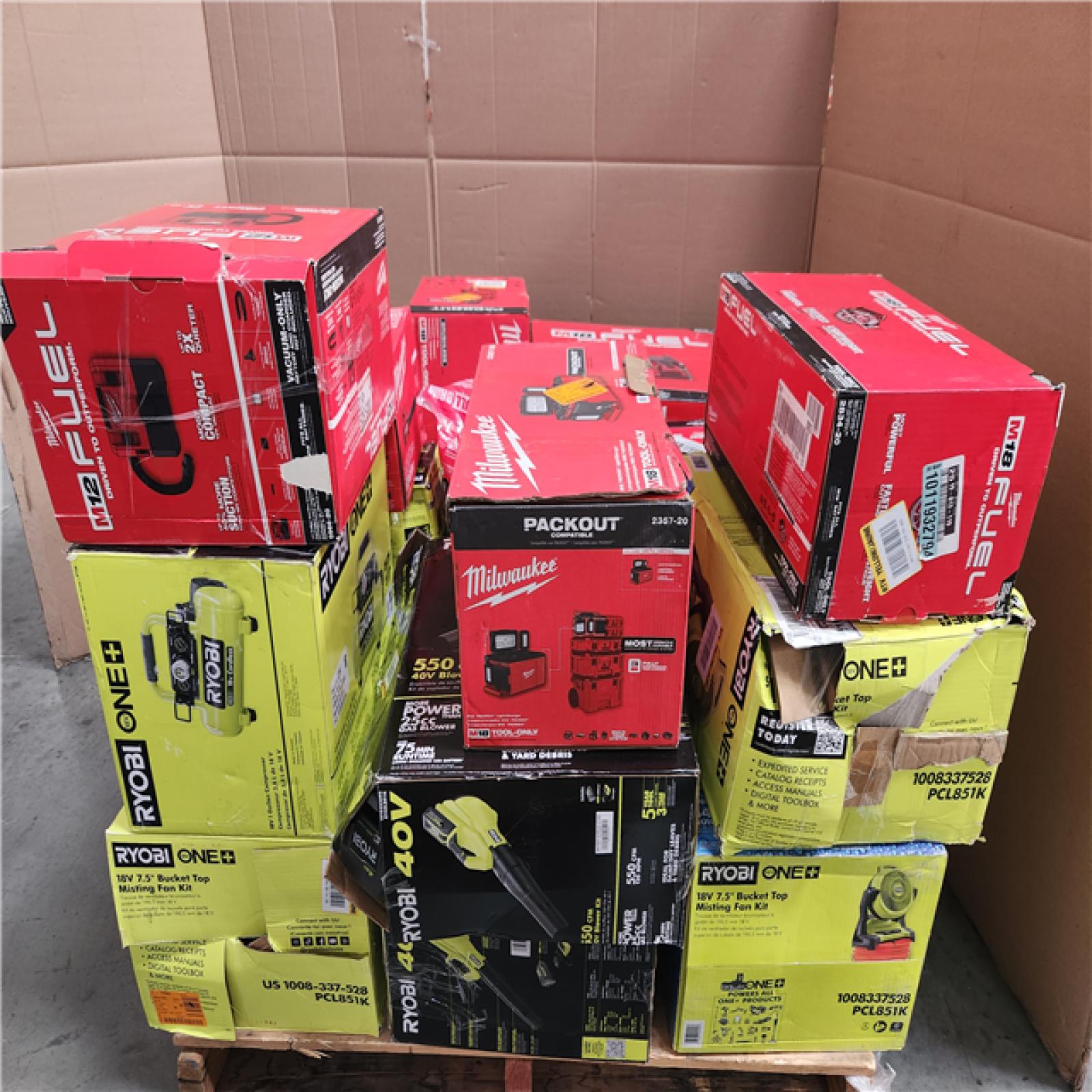 CALIFORNIA AS-IS TOOL PALLET