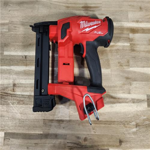 HOUSTON LOCATION - AS-IS M18 FUEL 18-Volt Lithium-Ion Brushless Cordless 18-Gauge 1/4 in. Narrow Crown Stapler (Tool-Only)