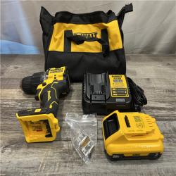 AS-IS DEWALT ATOMIC 20V Cordless 1/2 in. Compact Hammer Drill Kit