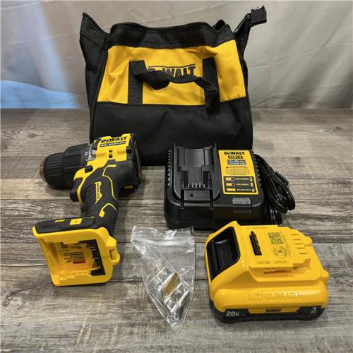 AS-IS DEWALT ATOMIC 20V Cordless 1/2 in. Compact Hammer Drill Kit