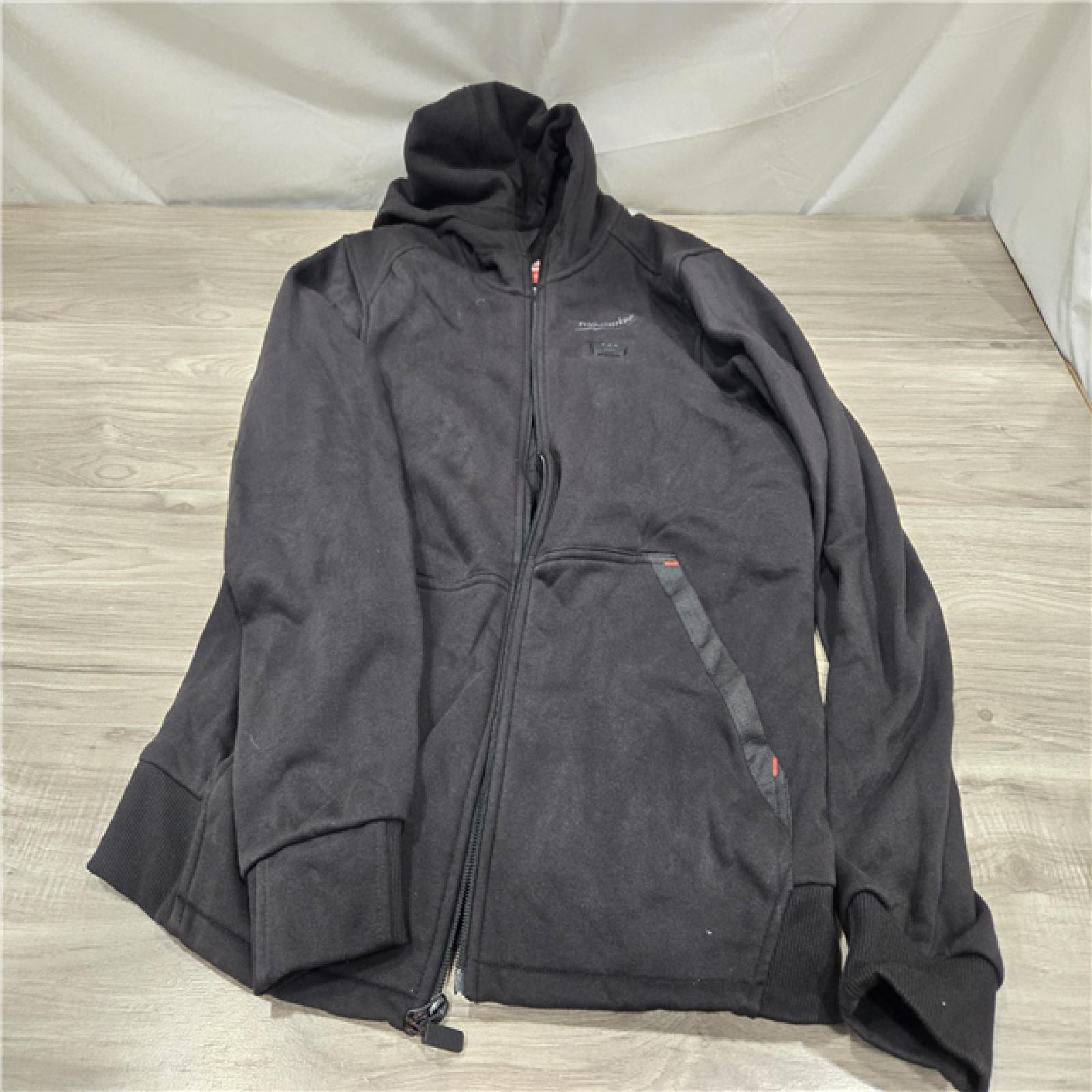 AS-IS Milwaukee Black Medium M12 Heated Hoodie Kit