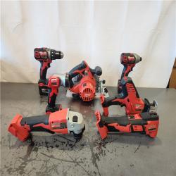 AS-IS- Milwaukee 18-Volt Lithium-Ion Cordless (7-Tool) Combo Kit