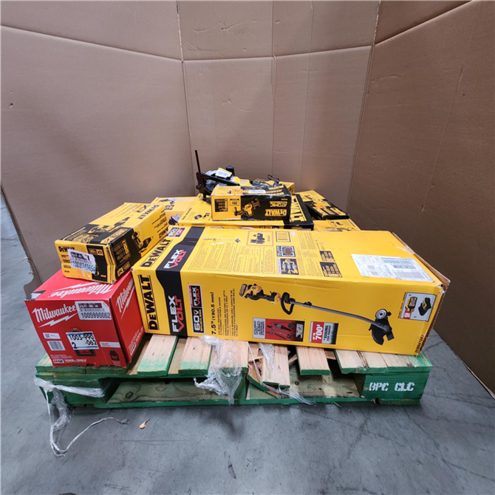 CALIFORNIA  AS-IS TOOL PALLET