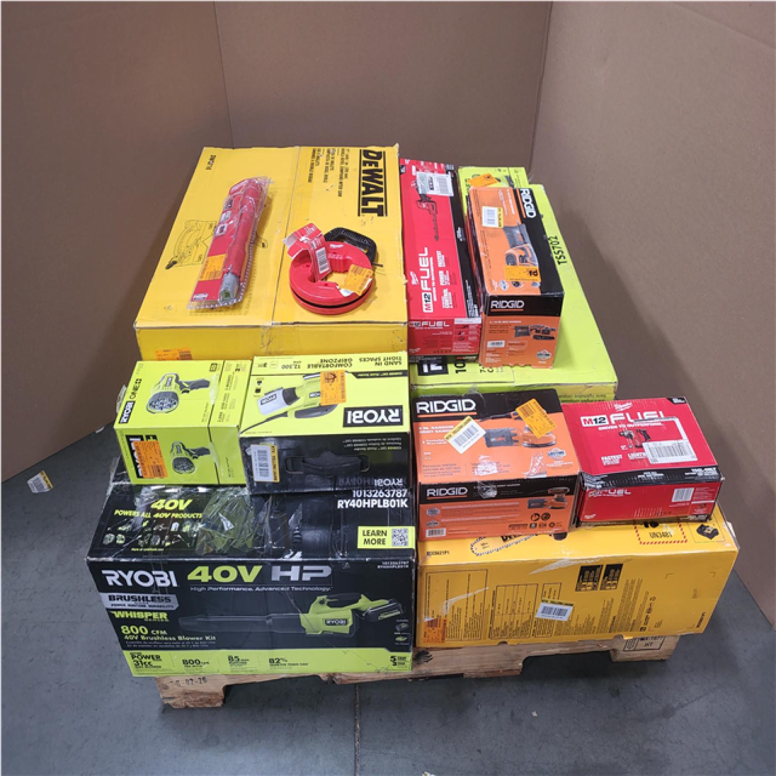 CALIFORNIA AS-IS TOOL PALLET