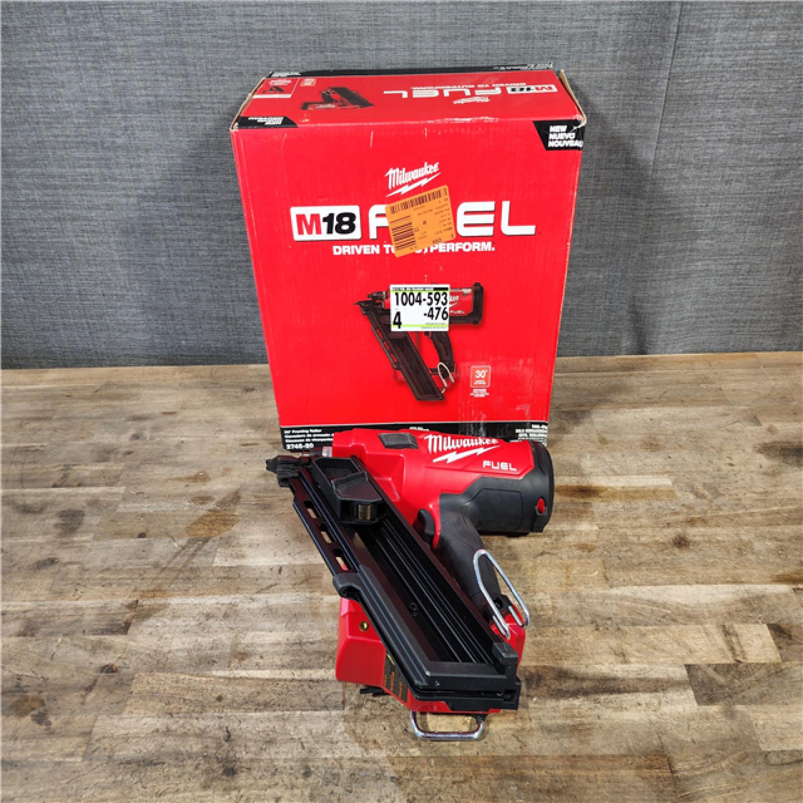 HOUSTON LOCATION - AS-IS Milwaukee M18 FUEL 30 Degree Framing Nailer (TOOL ONLY)