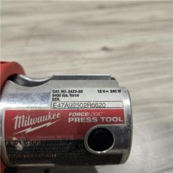 AS-IS MILWAUKEE 12V Force Logic Cordless Press Tool Kit