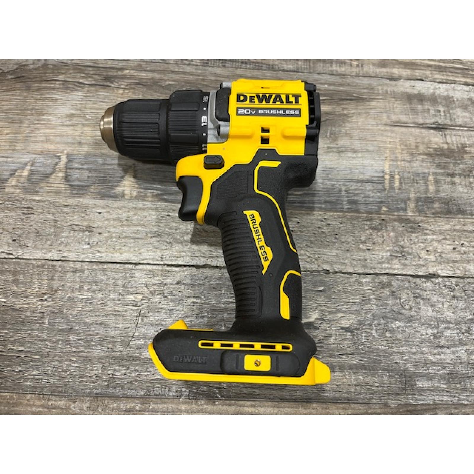 AS-IS DEWALT Atomic 20V Lithium-Ion Cordless Compact 1/2 in. Drill/Driver Kit