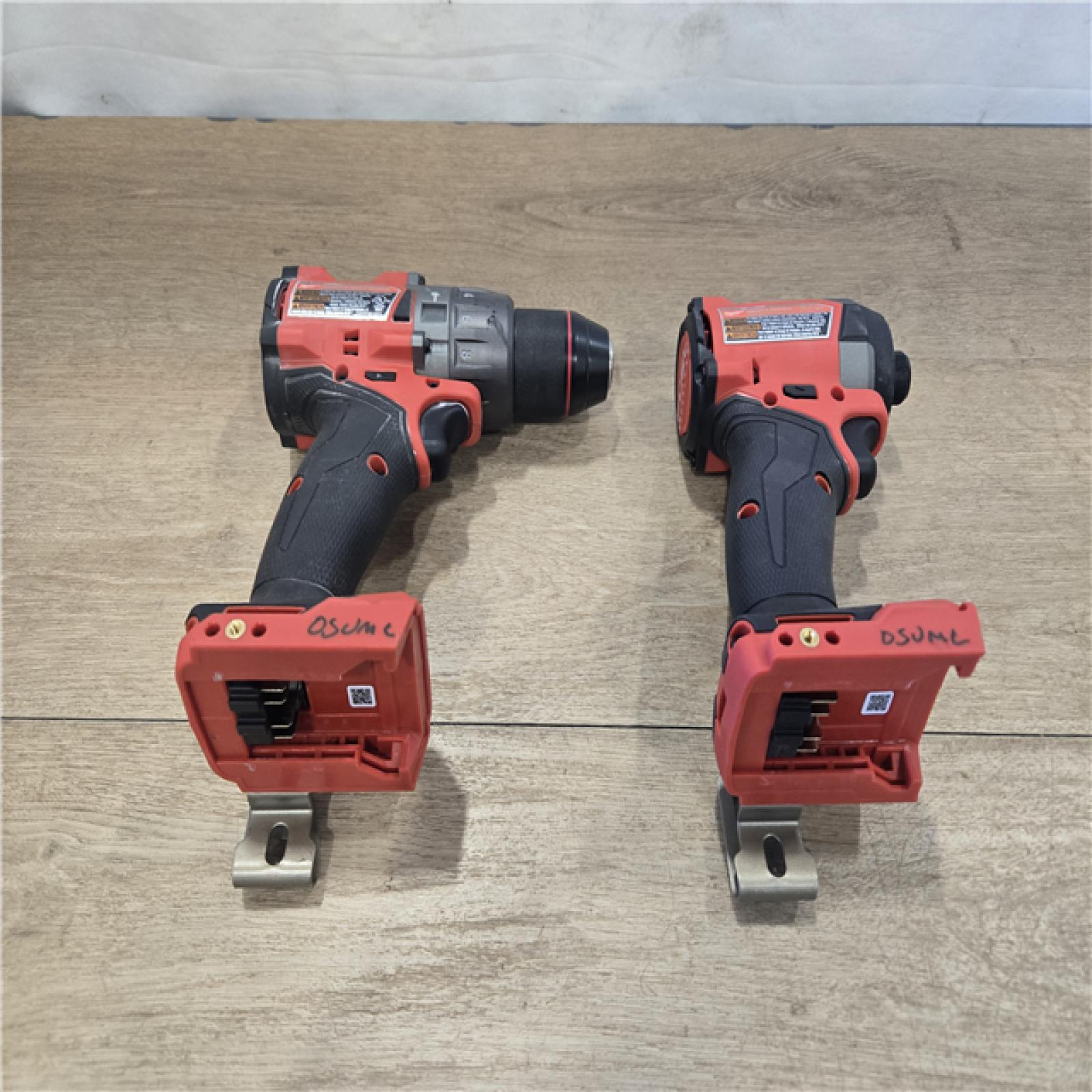 AS-IS Milwaukee FUEL 18V Cordless Hammer Drill and Impact Driver Combo Kit
