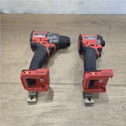 AS-IS Milwaukee FUEL 18V Cordless Hammer Drill and Impact Driver Combo Kit