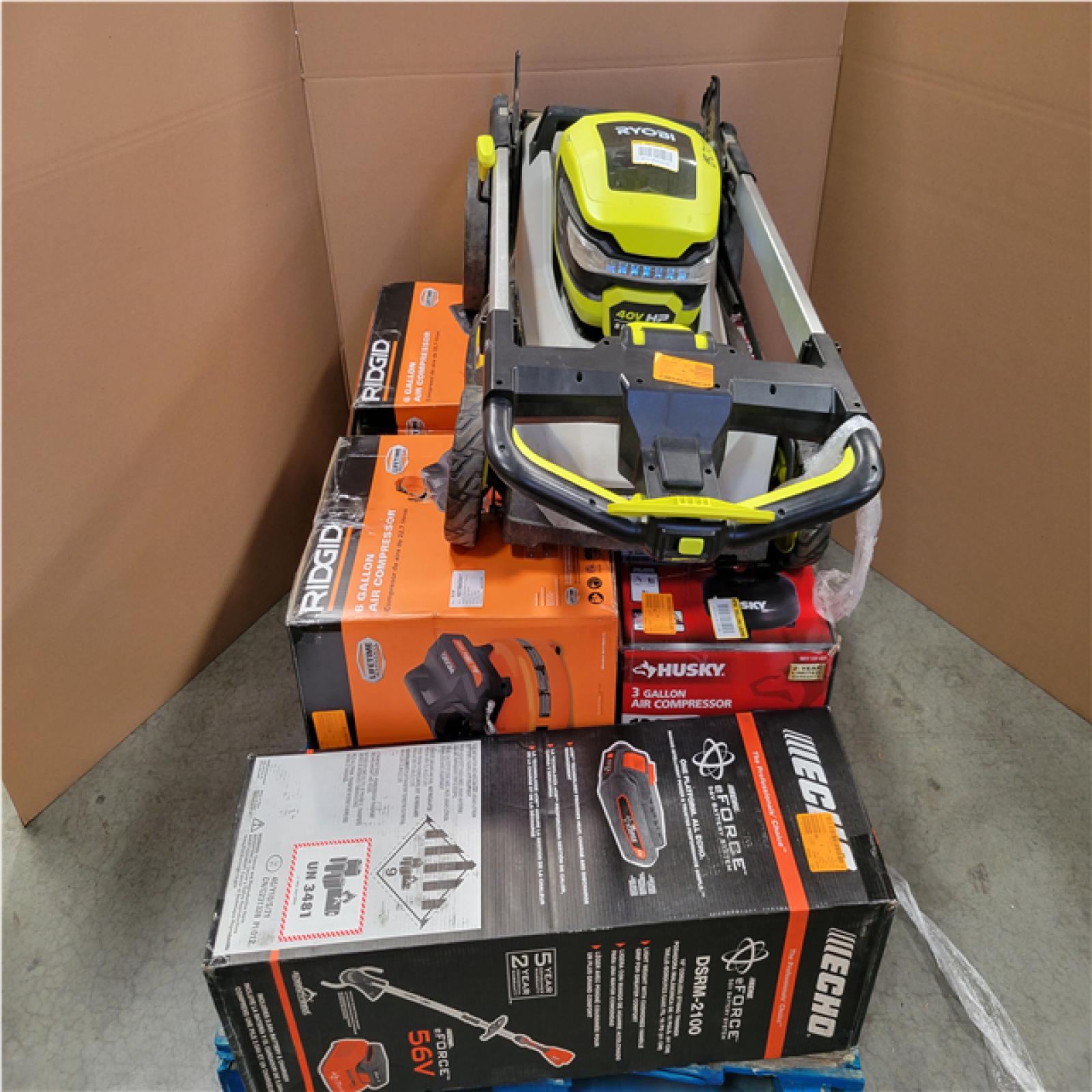 CALIFORNIA AS-IS OUTDOOR POWER EQUIPMENT
