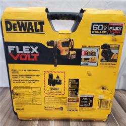 NEW- DEWALT 60V MAX Lithium-Ion Brushless Cordless 1-3/4 SDS MAX Combination Rotary Hammer Kit 9.0 Ah