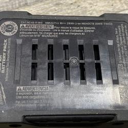 AS-IS Milwaukee 18-Volt Lithium-Ion REDLITHIUM FORGE Starter Kit