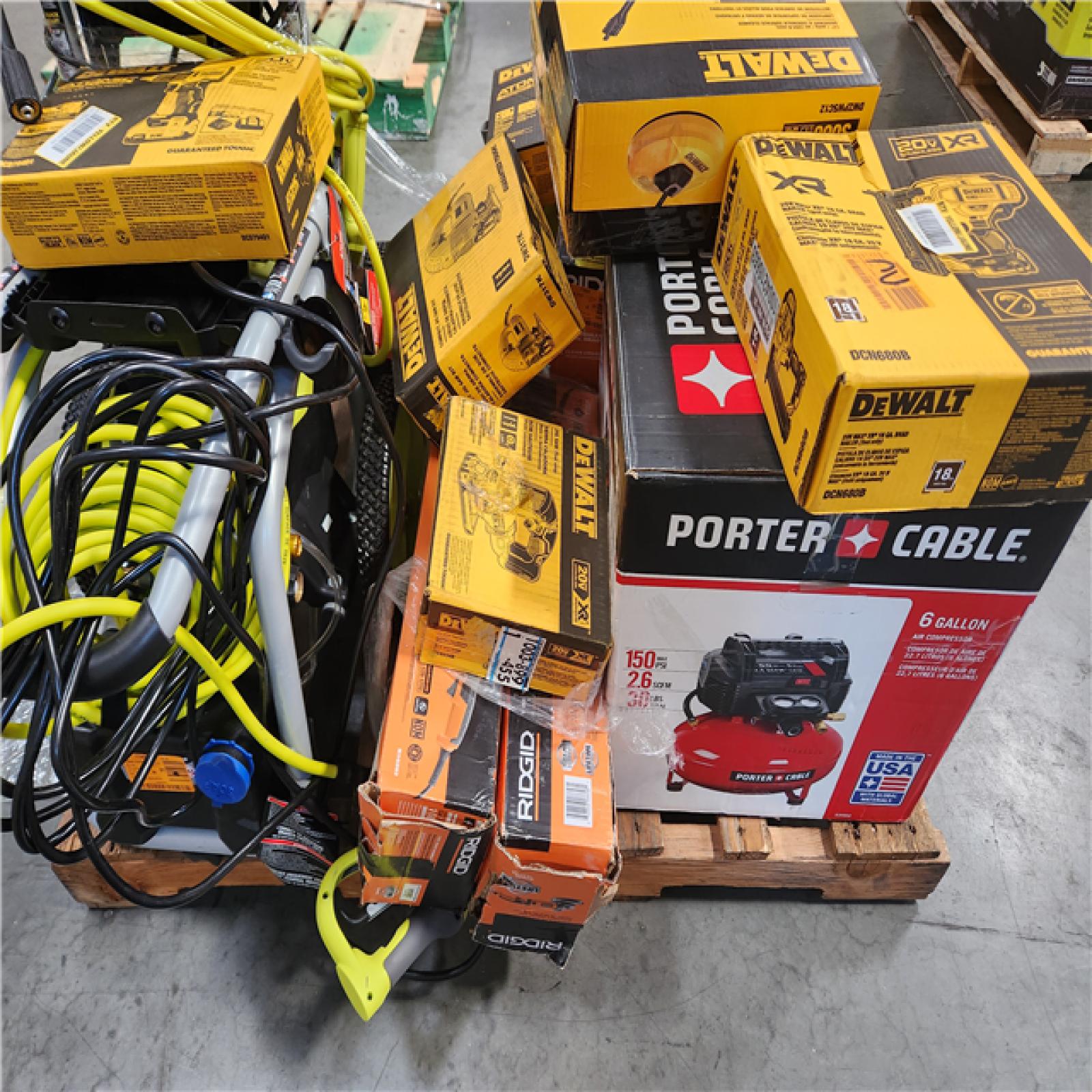 CALIFORNIA AS-IS TOOL PALLET
