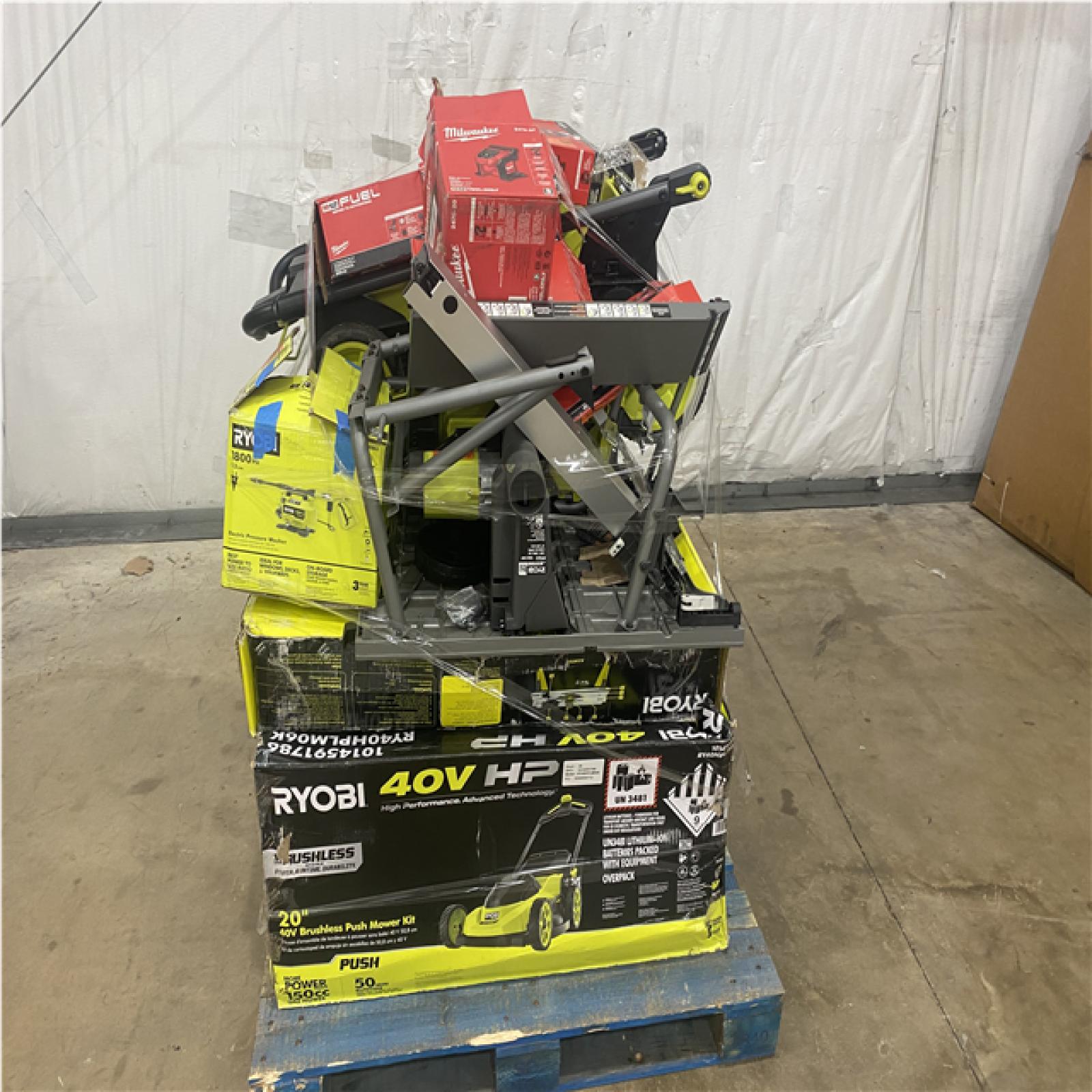 Houston Location - AS-IS Tool Pallet