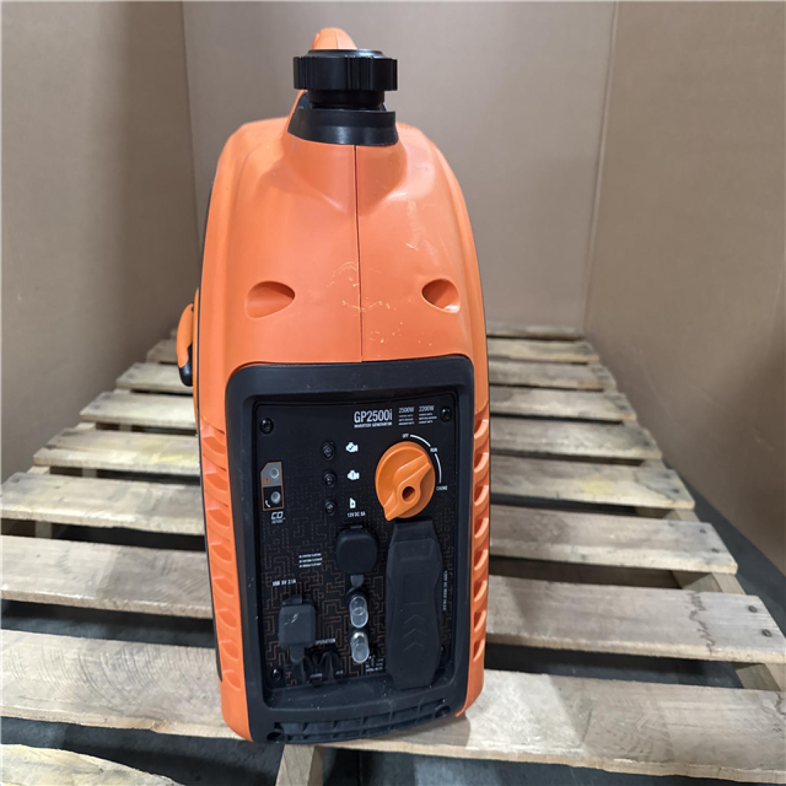 CALIFORNIA AS-IS GENERAC GENERATOR GP2500i