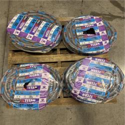 DALLAS LOCATION- NEW! Southwire 3/4 in. x 100 ft. Liquidtight Flexible Metallic Titan Steel Conduit pallet-(4 UNITS)