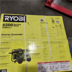 Dallas Location - NEW- Ryobi RYi6522 5500/6500W Inverter Generator