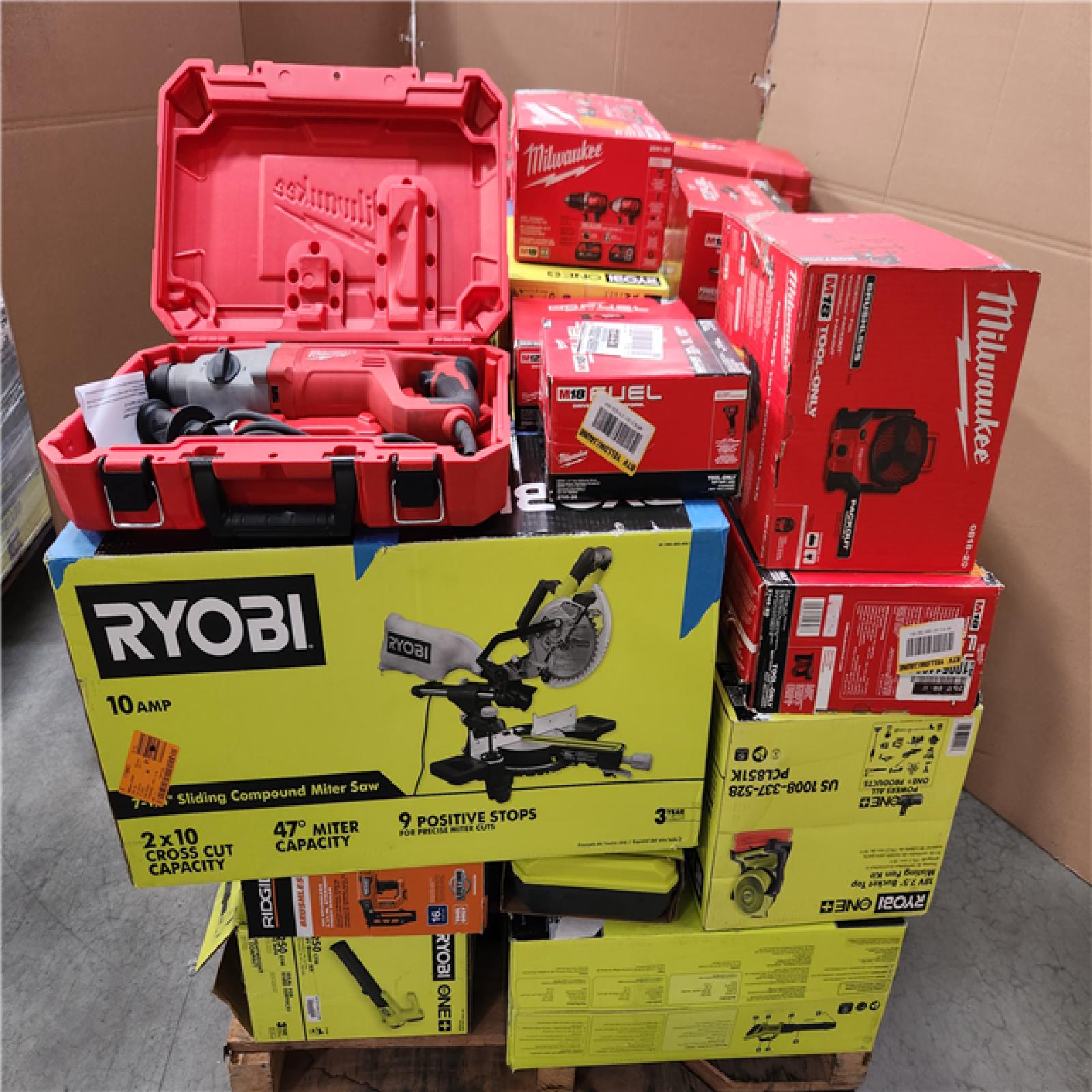 CALIFORNIA AS-IS TOOL PALLET