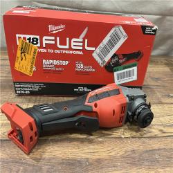 AS-IS Milwaukee M18 FUEL 4-1/2-6 Braking Grinder, Paddle Switch