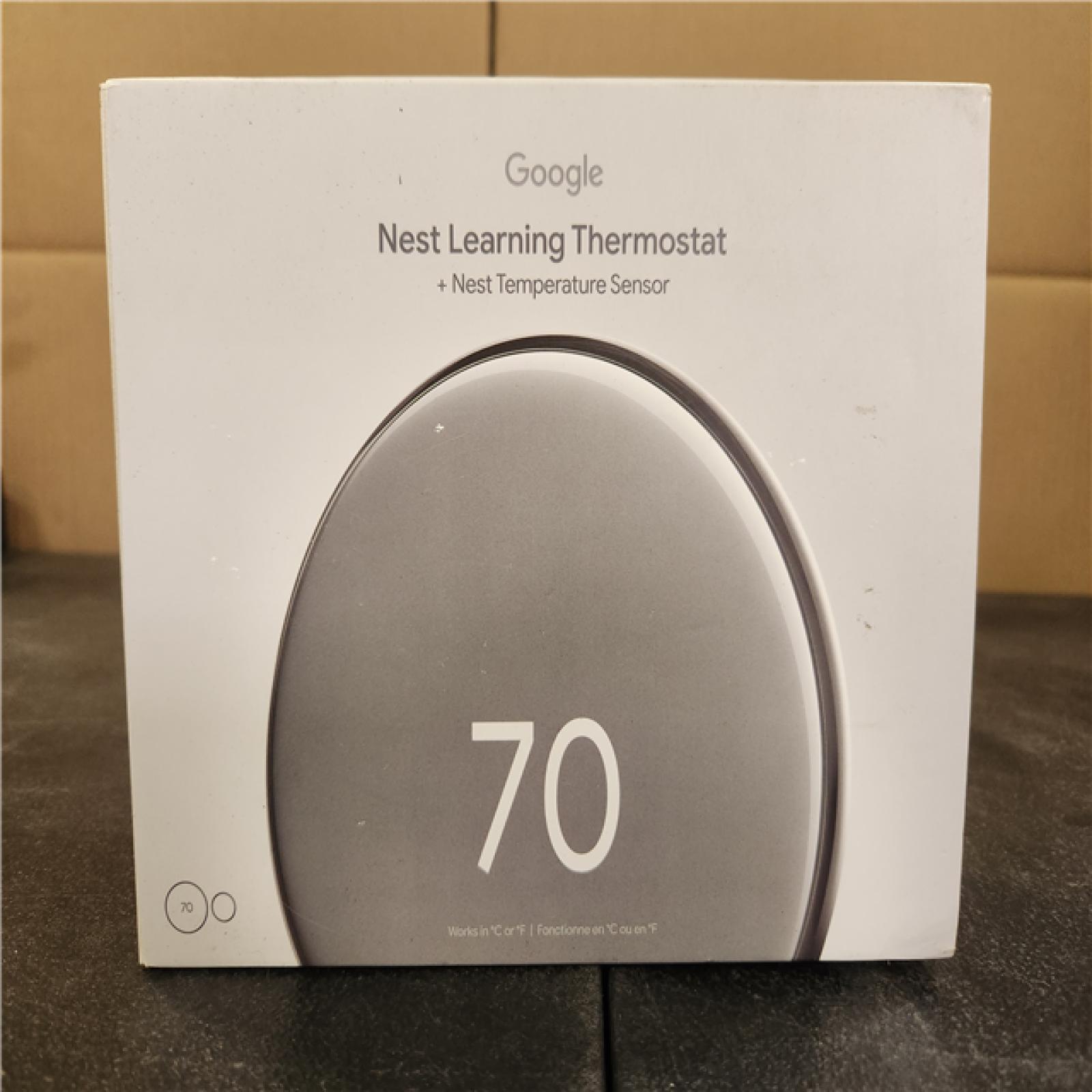 Phoenix Google Nest Learning Thermostat (4th Gen) with Nest Temperature Sensor (2nd Gen)