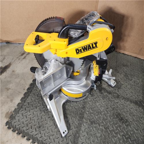 HOUSTON LOCATION - AS-IS DEWALT 12 in. 15 Amp Compound Double Bevel Miter Saw