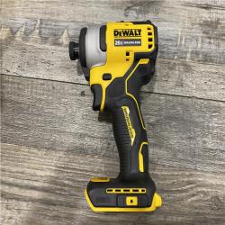 AS-IS DEWALT Atomic 20V Max Lithium-Ion Brushless Cordless Compact 1/4 in. Impact Driver Kit
