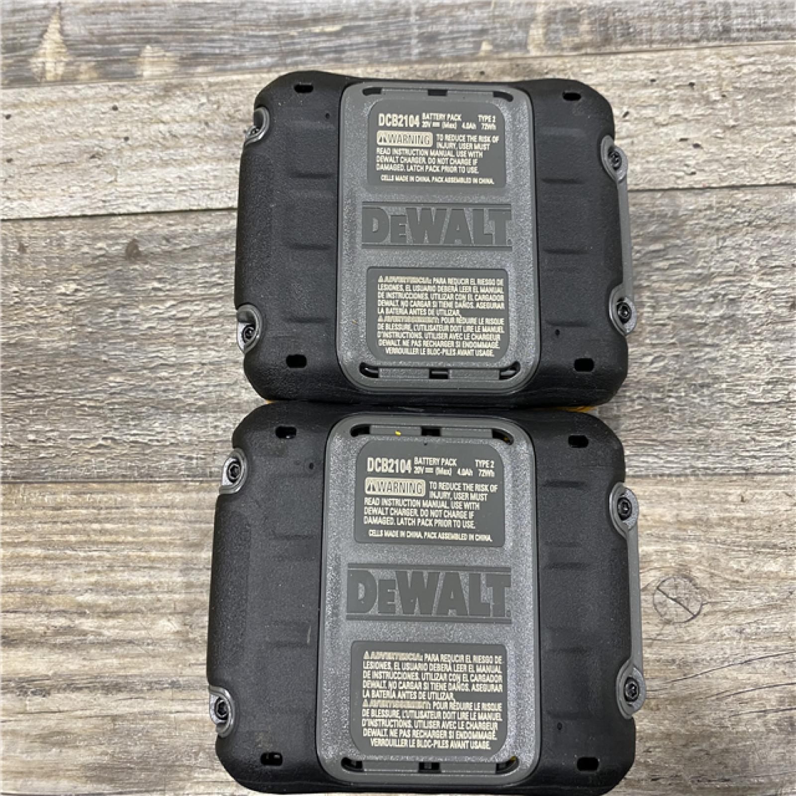 AS-IS DEWALT 20V XR Lithium-Ion Cordless Brushless 1/2 in. Drill/Driver Kit