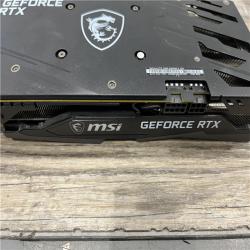 AS-IS MSI Gaming GeForce RTX 3060 12GB 15 Gbps GDRR6