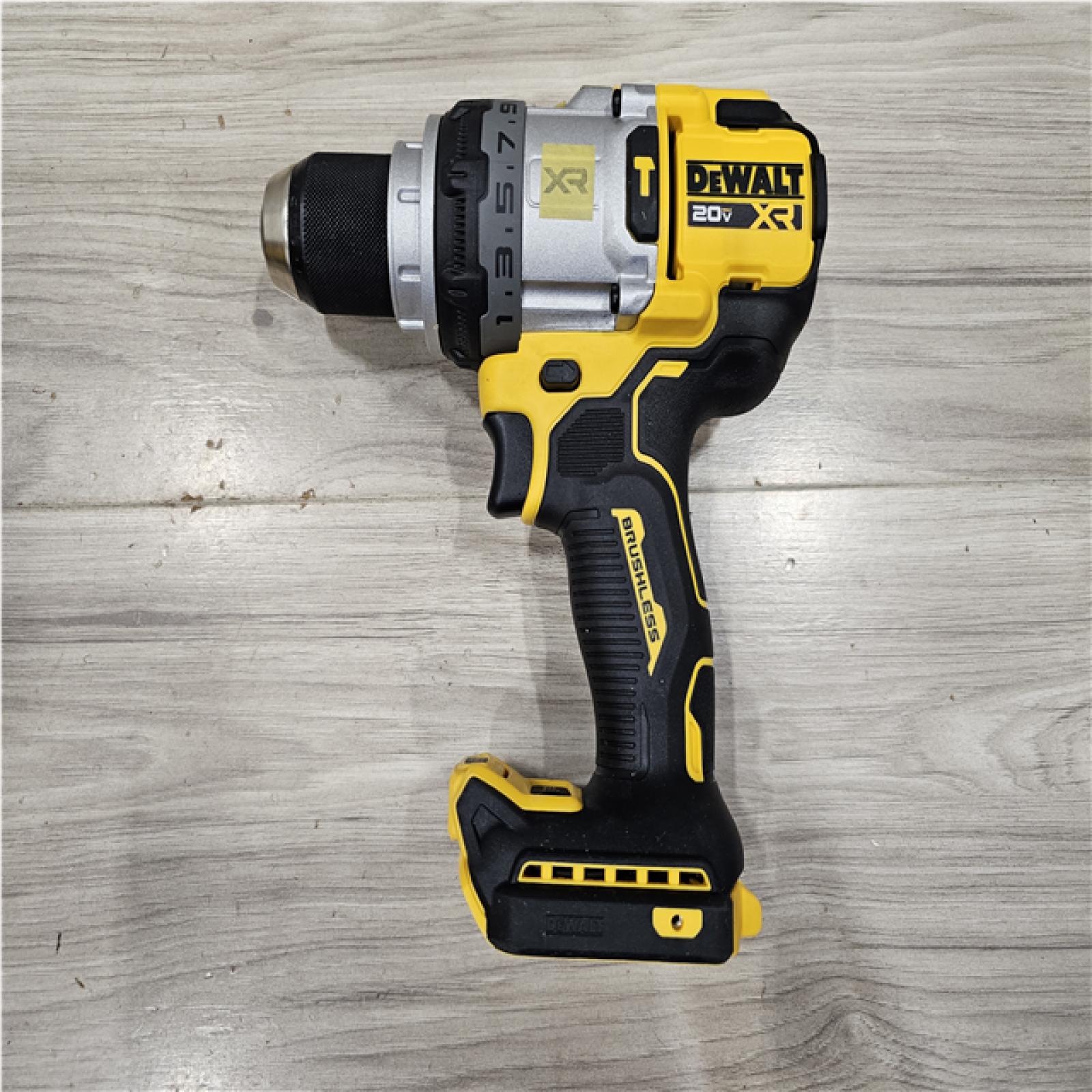 AS-IS DEWALT 20V MAX Brushless Cordless 1/2 3-Speed Hammer Drill (Tool-Only)