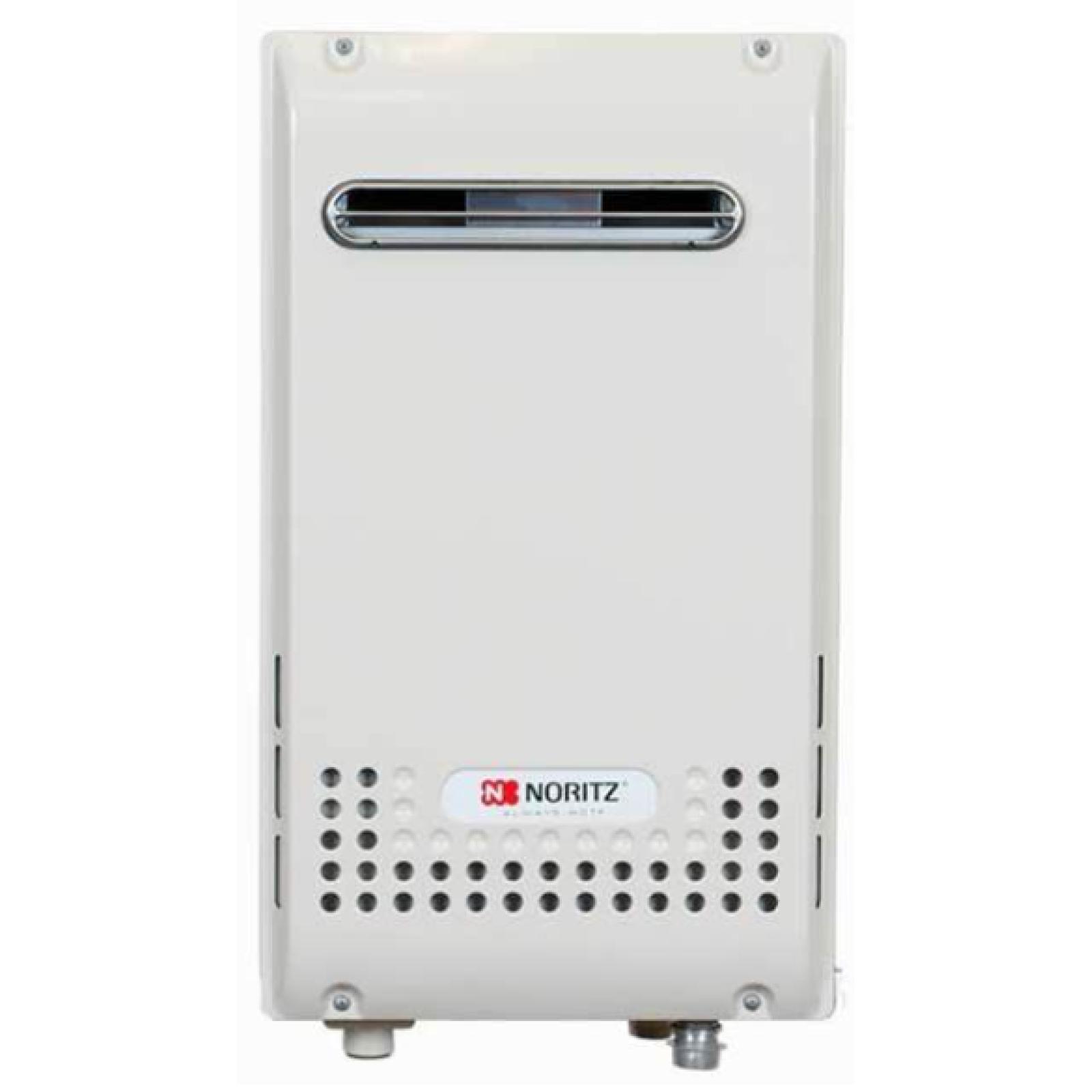 DALLAS LOCATION- NEW!- Noritz Noritz 8.3 GPM Liquid Propane Mid-Efficiency Outdoor Tankless Water Heater