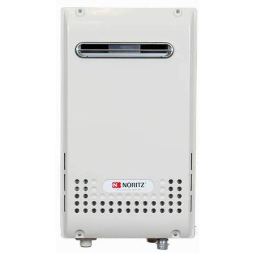 DALLAS LOCATION- NEW!- Noritz Noritz 8.3 GPM Liquid Propane Mid-Efficiency Outdoor Tankless Water Heater