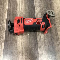 AS-IS Milwaukee 18V Lithium-Ion Cordless Drywall Cut Out Rotary Tool (Tool-Only)
