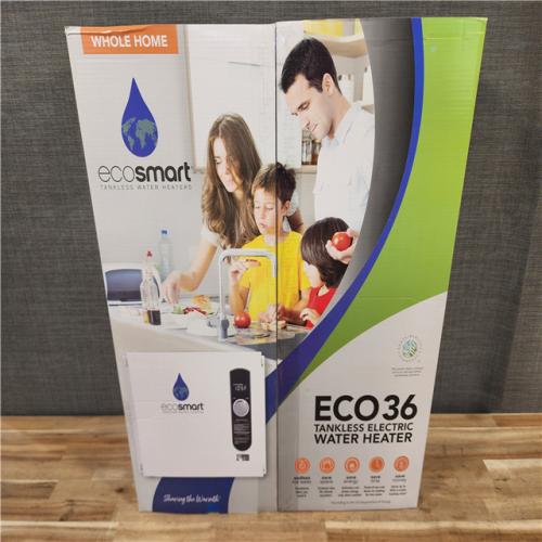 HOUSTON LOCATION - AS-IS (NEW) ECO36 TANKLESS ELECTRIC WATER HEATER