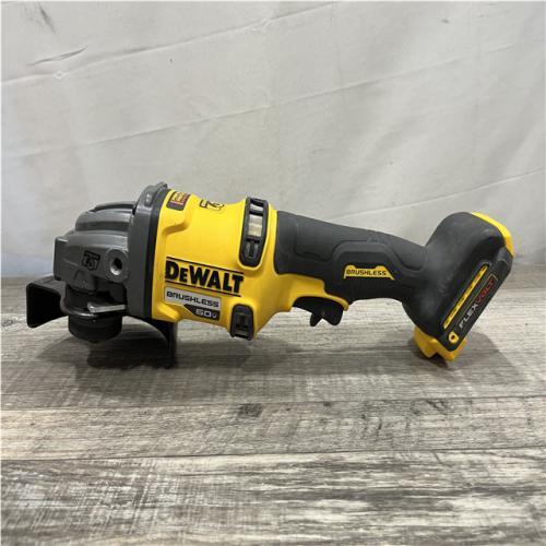 AS-IS DEWALT FLEXVOLT 60V MAX Cordless Brushless 4.5 in. to 6 in. Small Angle Grinder with Kickback Brake (Tool Only)