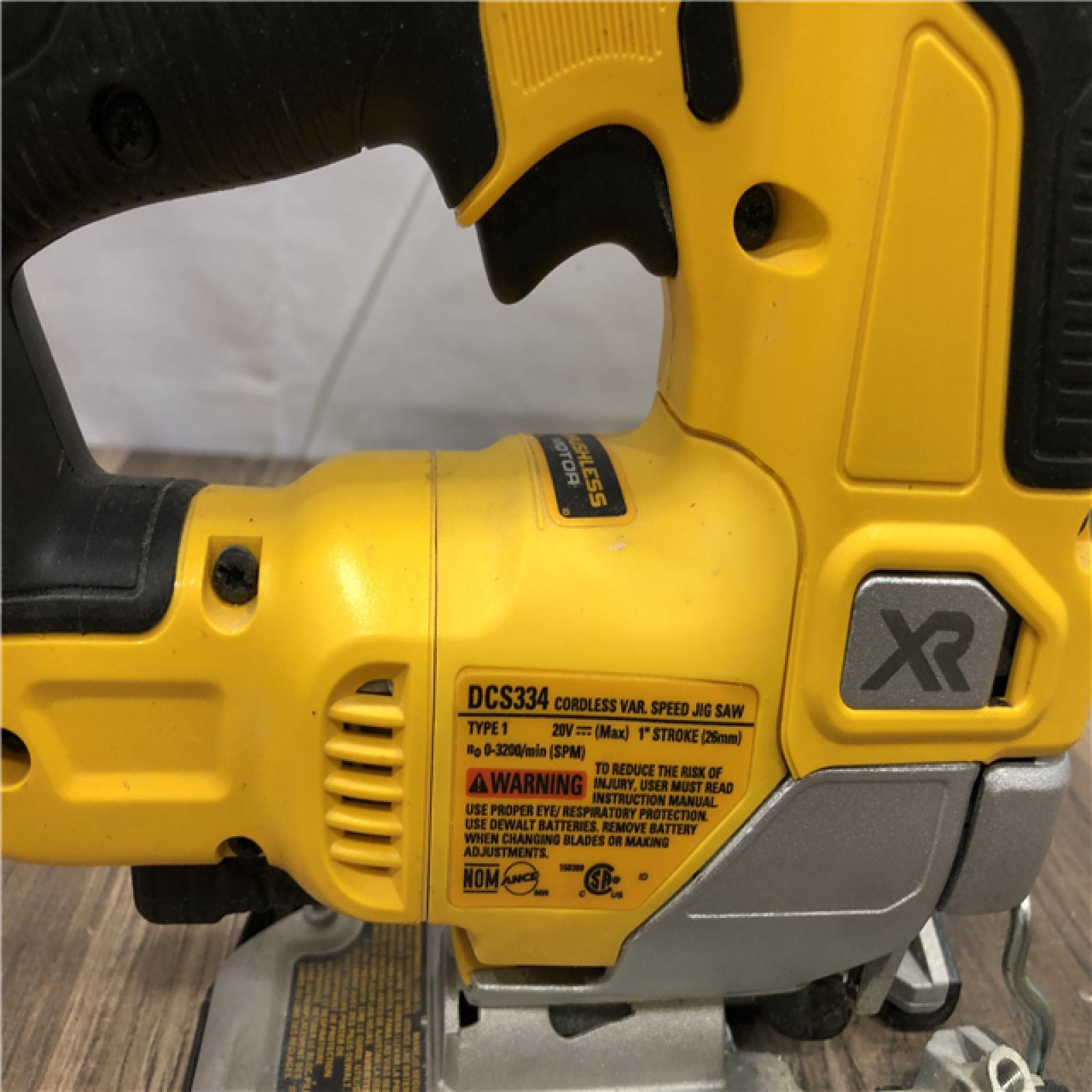 AS-IS DEWALT 20V MAX XR Cordless Brushless Jigsaw (Tool Only)