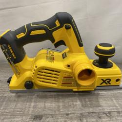 AS-IS DEWALT 20V MAX XR Cordless Brushless 3-1/4 in. Planer (Tool Only)