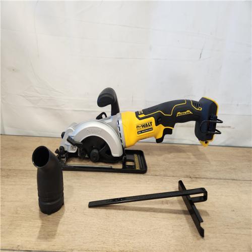 AS-IS- DEWALT ATOMIC 20V MAX Cordless Brushless 4-1/2 in. Circular Saw (Tool Only)