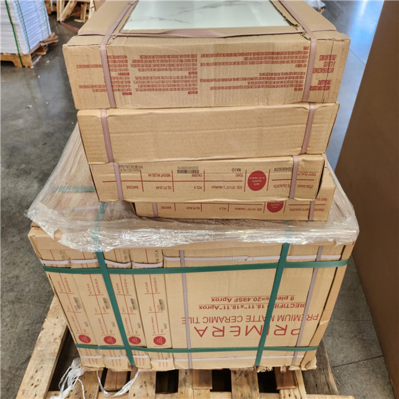 Phoenix Matte Calcutta 18 in. x 18 in. Glazed Ceramic Floor and Wall Tile (635 sq. ft. (31 Case)