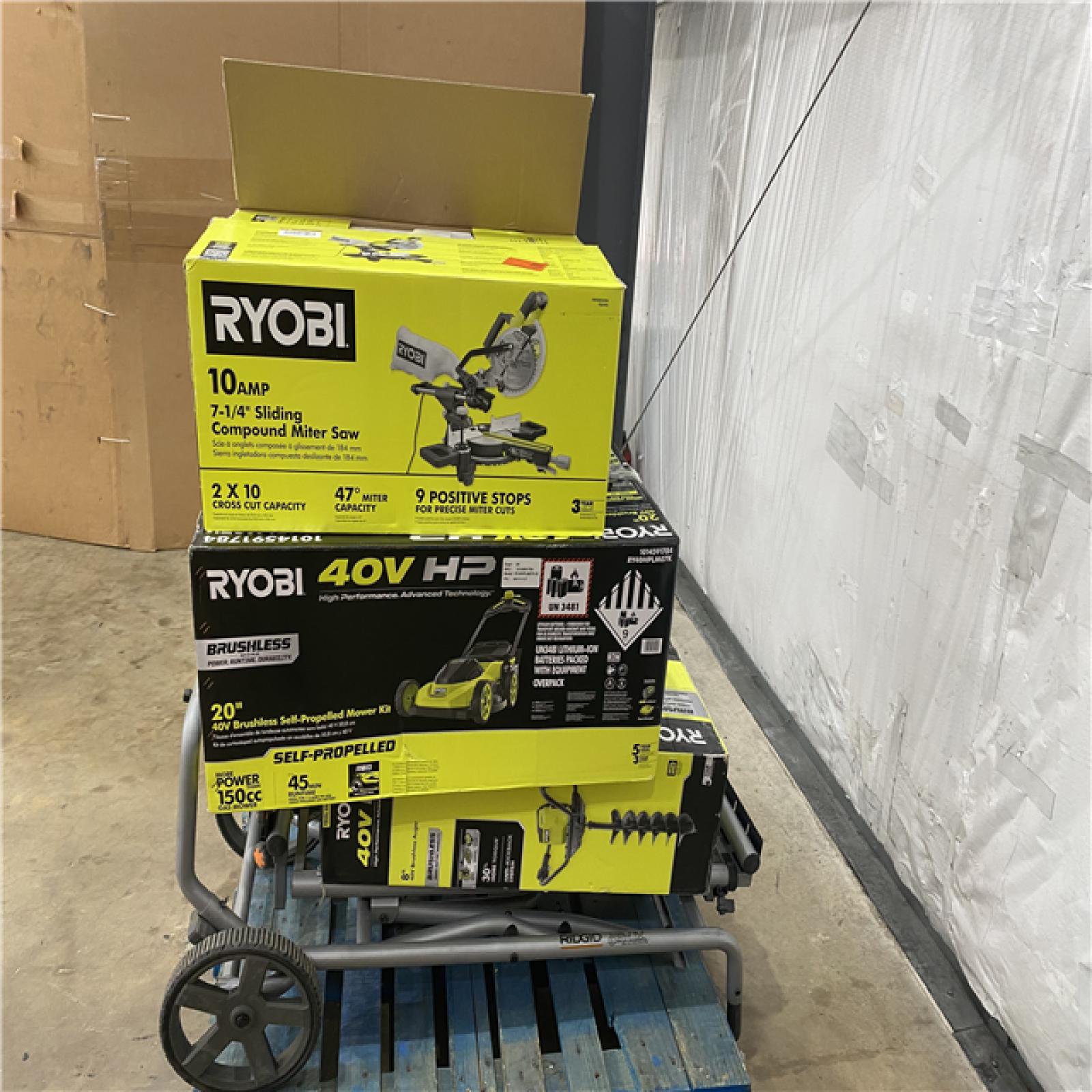 Houston Location AS IS - Tool Pallet